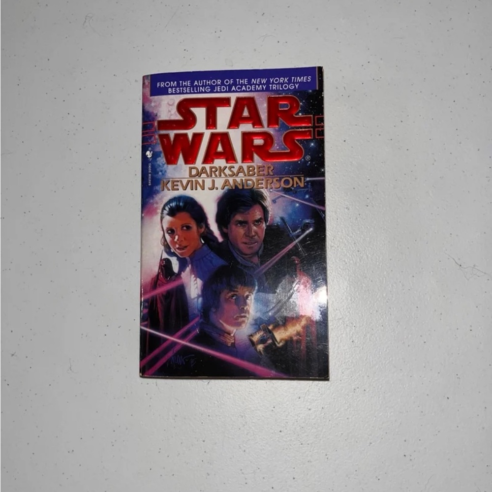 Star Wars Darksaber Paperback Book